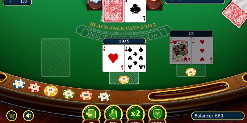 Hướng dẫn tham gia chơi Blackjack Iwin