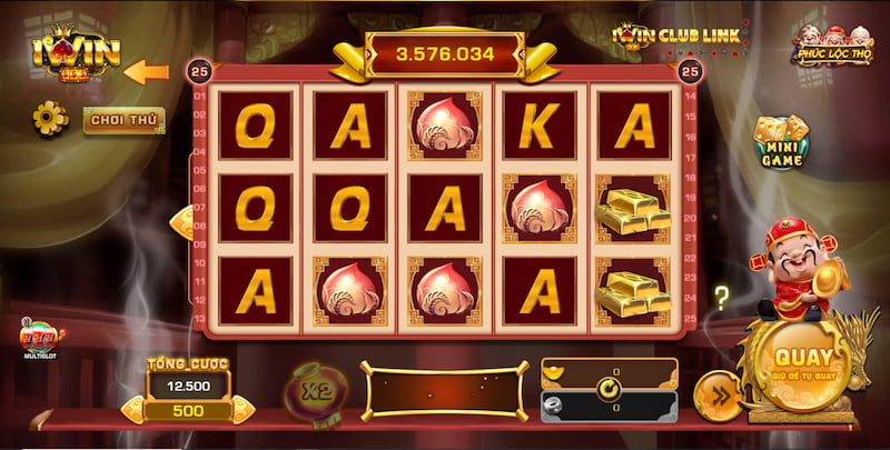 Các biểu tượng đặc biệt trong game Phúc Lộc Thọ Iwin Club