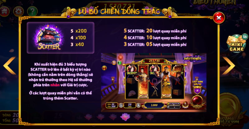 Giới thiệu tổ hợp hàng line trong Điêu thuyền Iwin Club